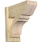 Ekena Millwork Olympic Slat Rough Sawn Outlooker, Douglas Fir, 8"W x 18"D x 18"H OUT08X18X18OLY06RDF - alternate 1